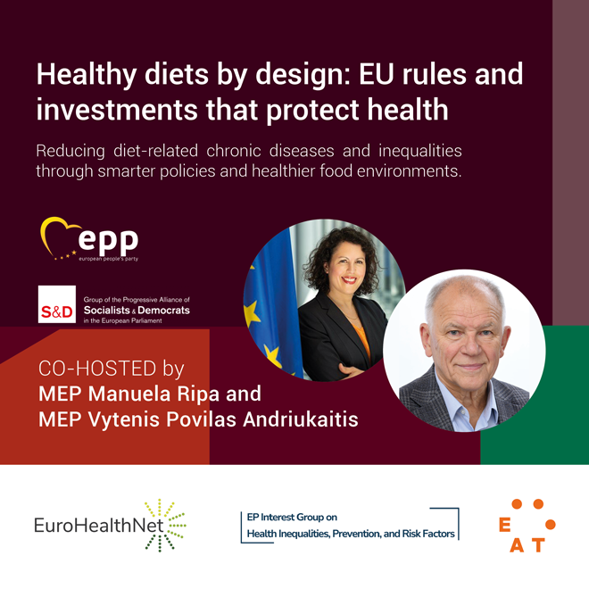 Policy Dialogue: Healthy diets by design – invitation teaser
